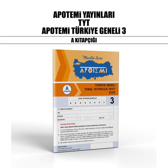 APOTEMİ TYT TÜRKİYE GENELİ SNV 3-A - 2025-26
